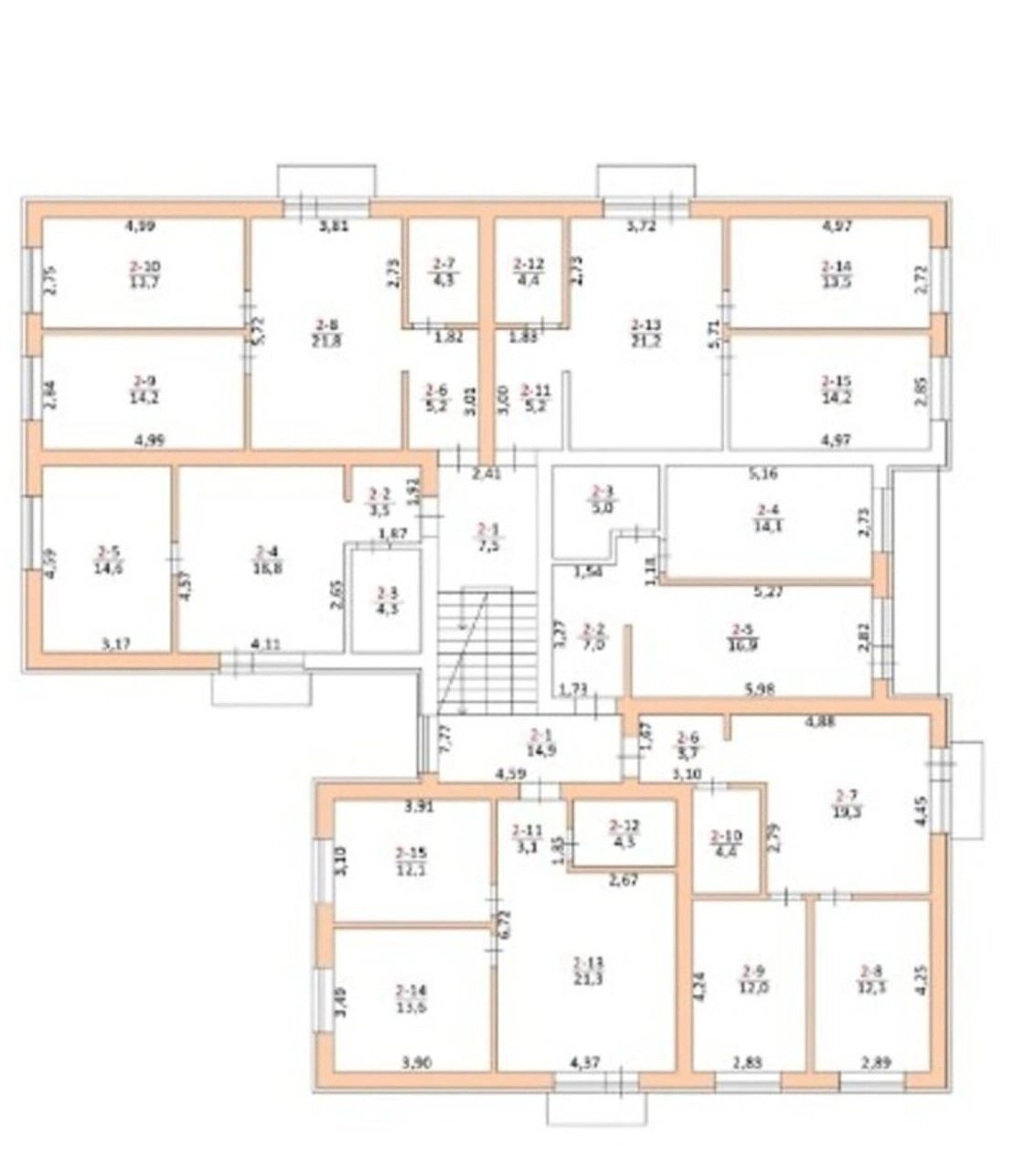 Продаж квартири. 42 m², 2nd floor/3 floors. Смерекова вул., Байковцы. 