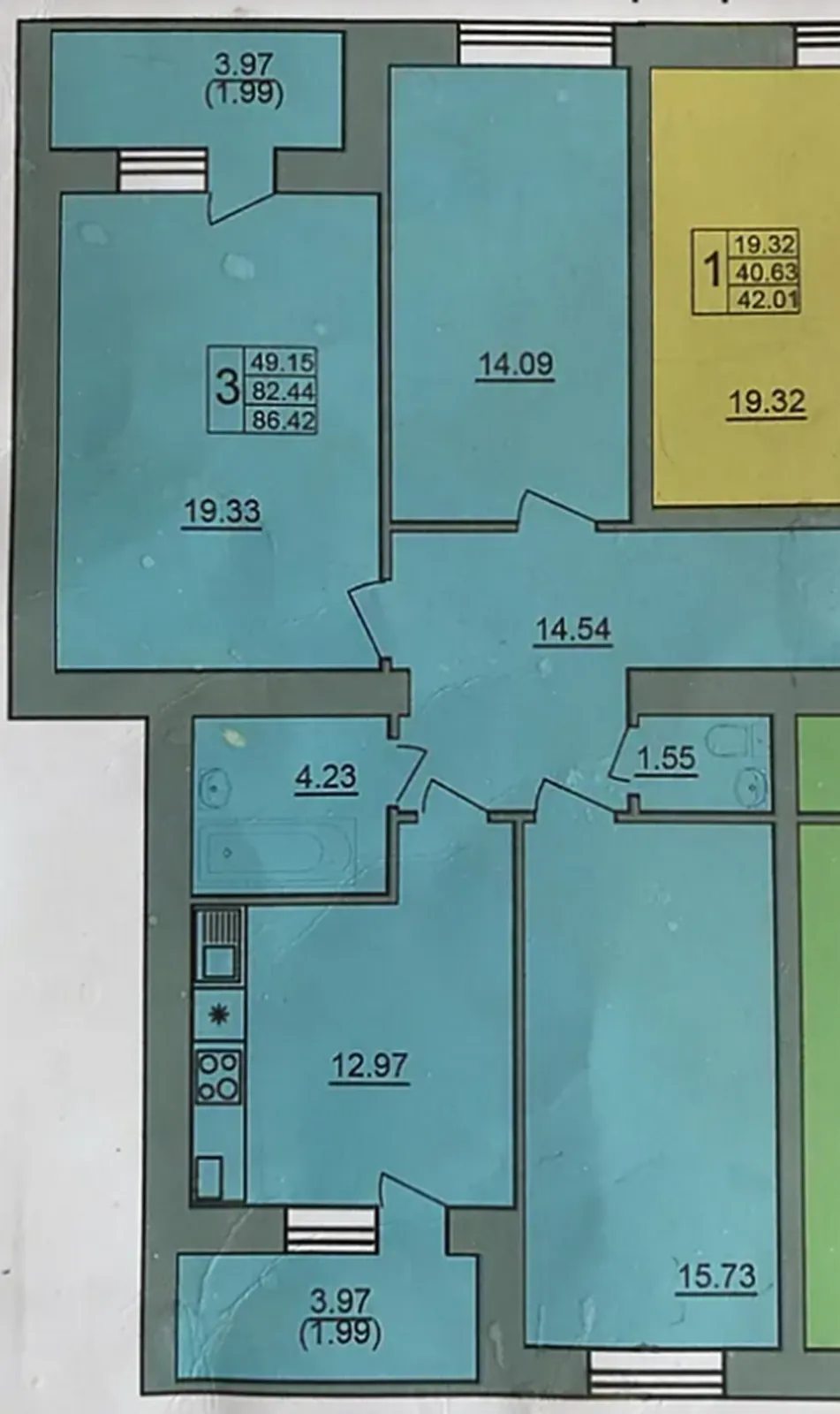 Продаж квартири. 3 rooms, 86 m², 8th floor/10 floors. Аляска, Тернопіль. 
