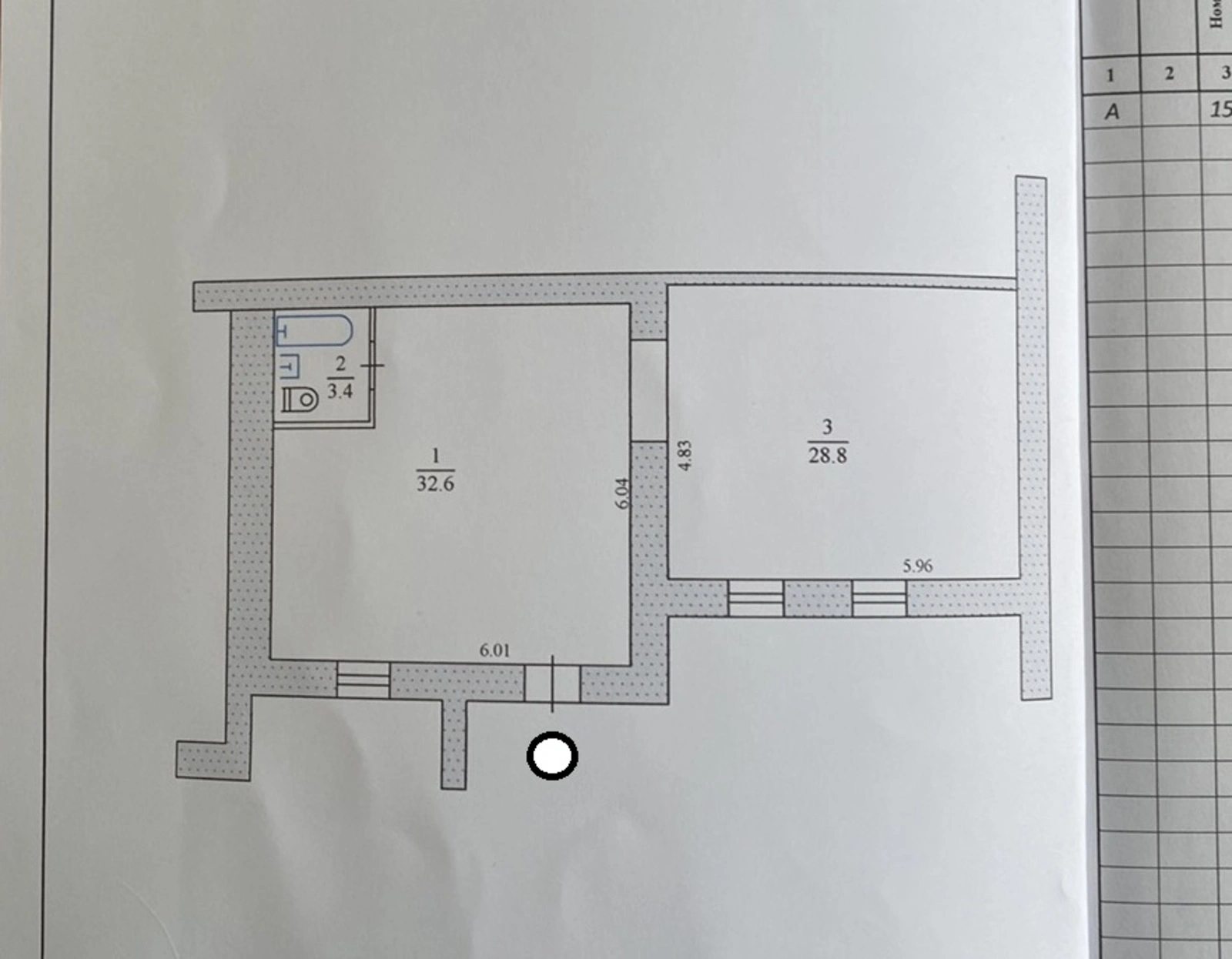 Apartments for sale. 1 room, 64 m², 1st floor/10 floors. Severnyy, Ternopil. 