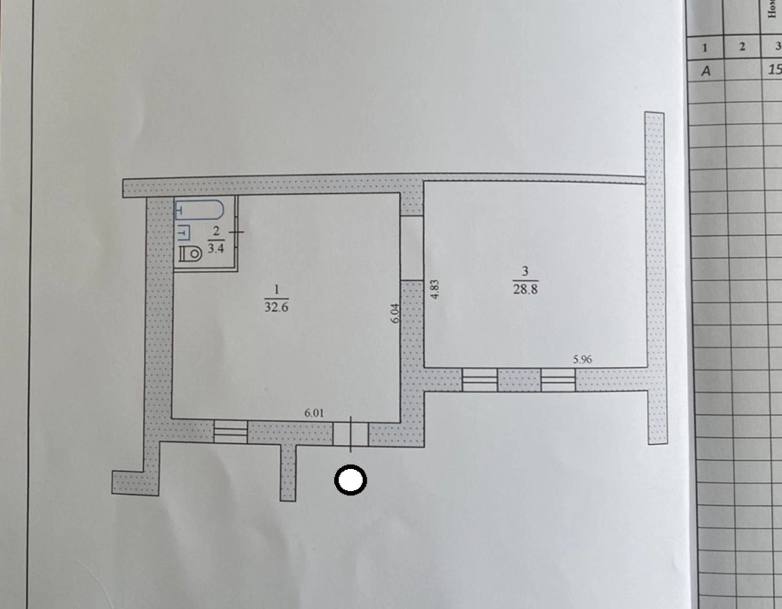 Продаж квартири, 64 м.кв., по вул. Героїв Чорнобиля