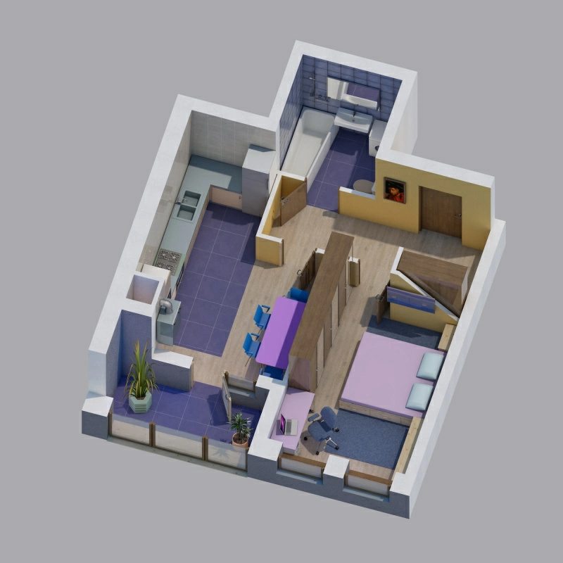 Продаж квартири. 1 room, 51 m², 2nd floor/9 floors. 3, Солнечная улица, Васильків. 