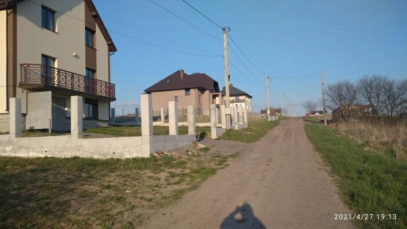 Land for sale for residential construction. S.Hamalyevka, Lviv. 
