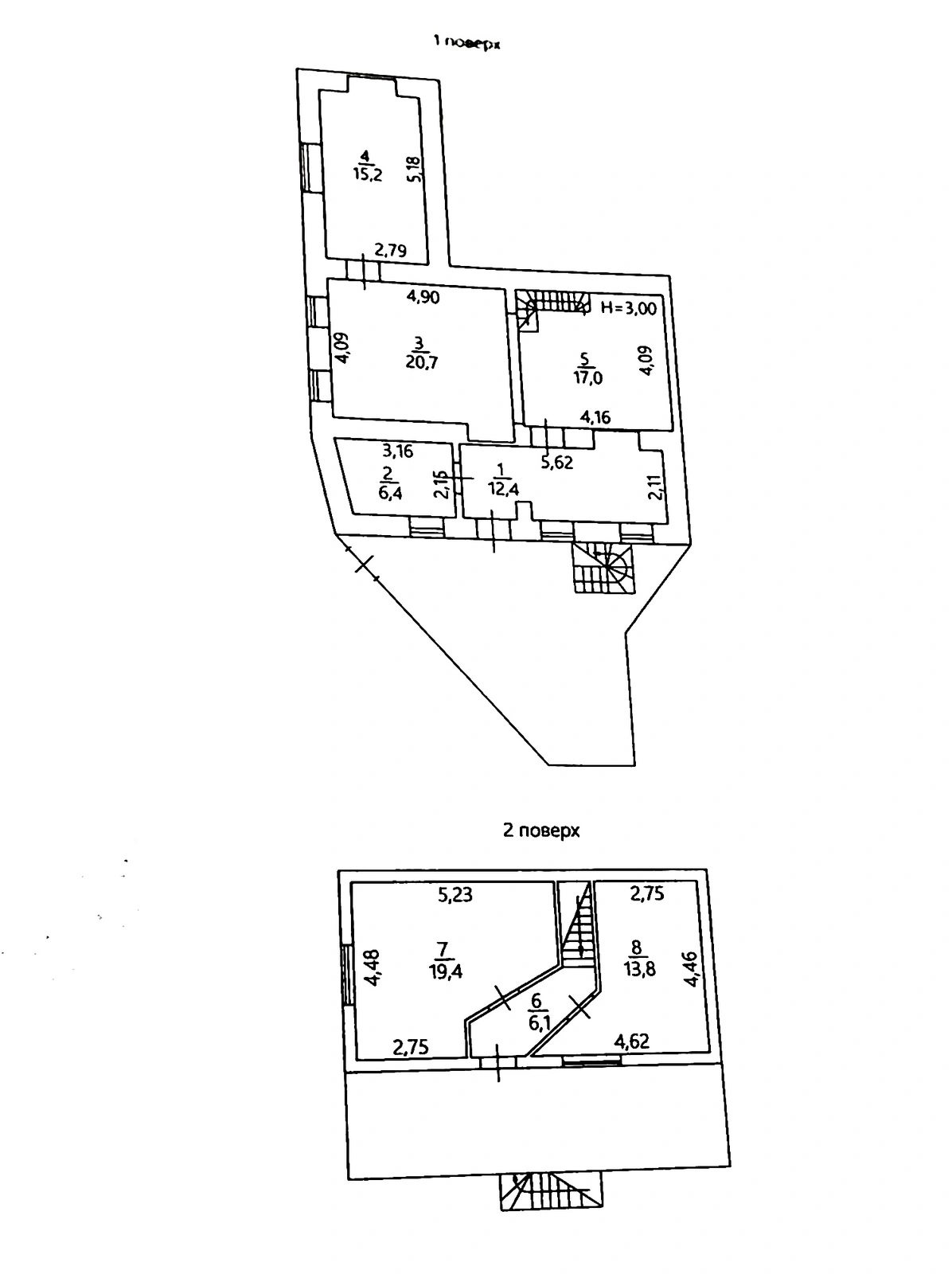 Продаж будинку 111 m², 2 поверхи. 13, Степовая ул., Одеса. 