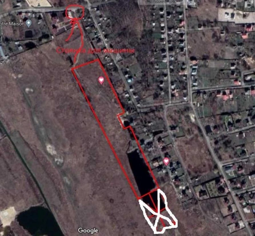 Land for sale for residential construction. Romankiv. 