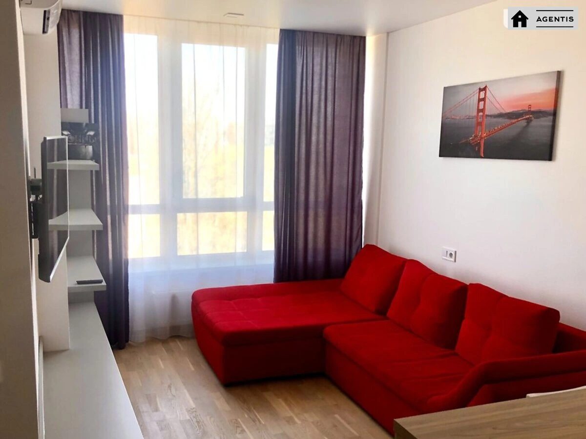 Apartment for rent. 1 room, 30 m², 6th floor/8 floors. 1, Syretcko-Sadova 1, Kyiv. 