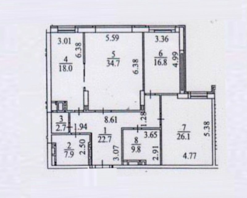 Здам офіс. 3 rooms, 140 m², 2nd floor/22 floors. 18, Інститутська 18, Київ. 