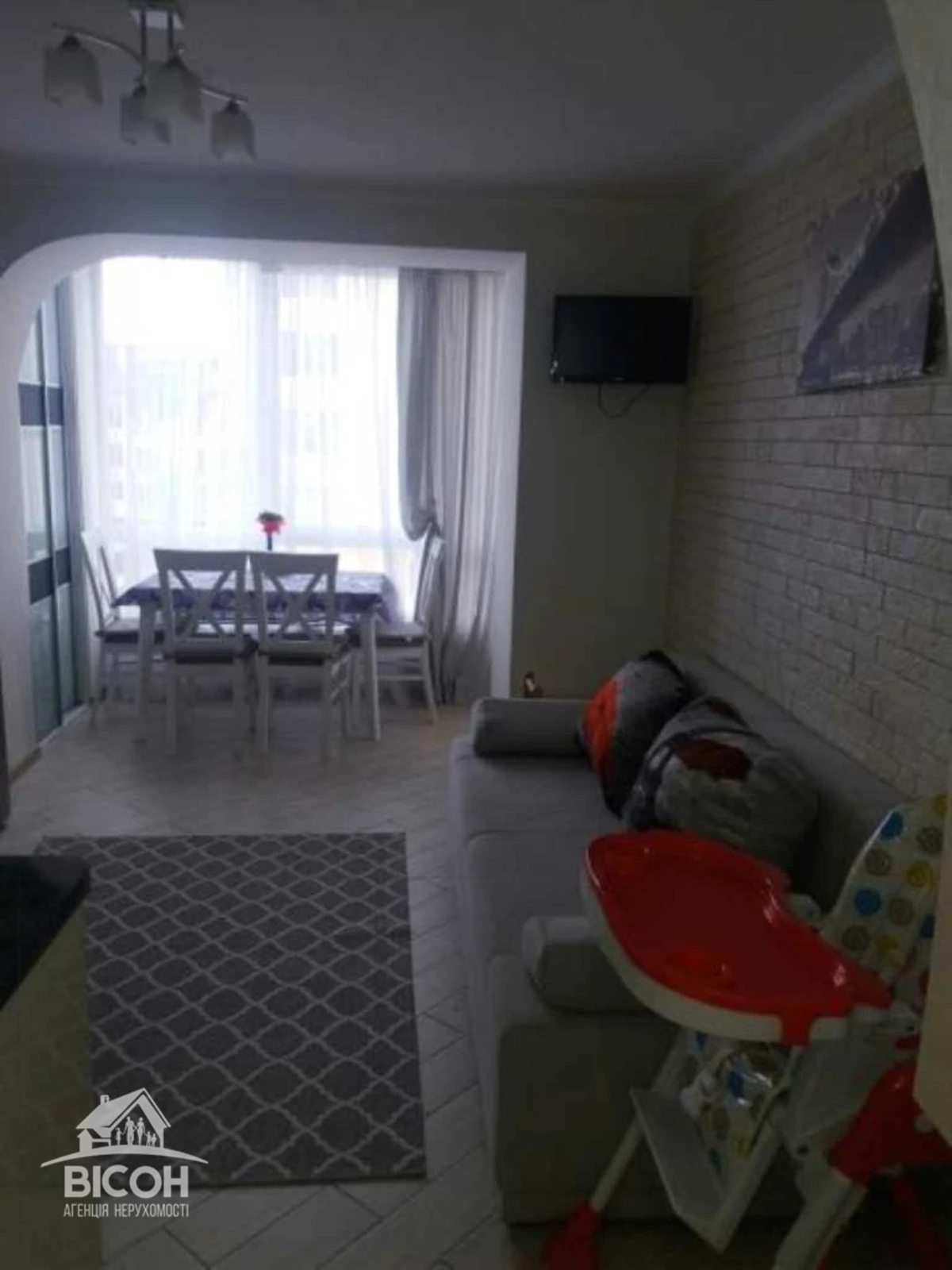 Apartments for sale. 2 rooms, 72 m², 7th floor/9 floors. Kutkovtsy, Ternopil. 
