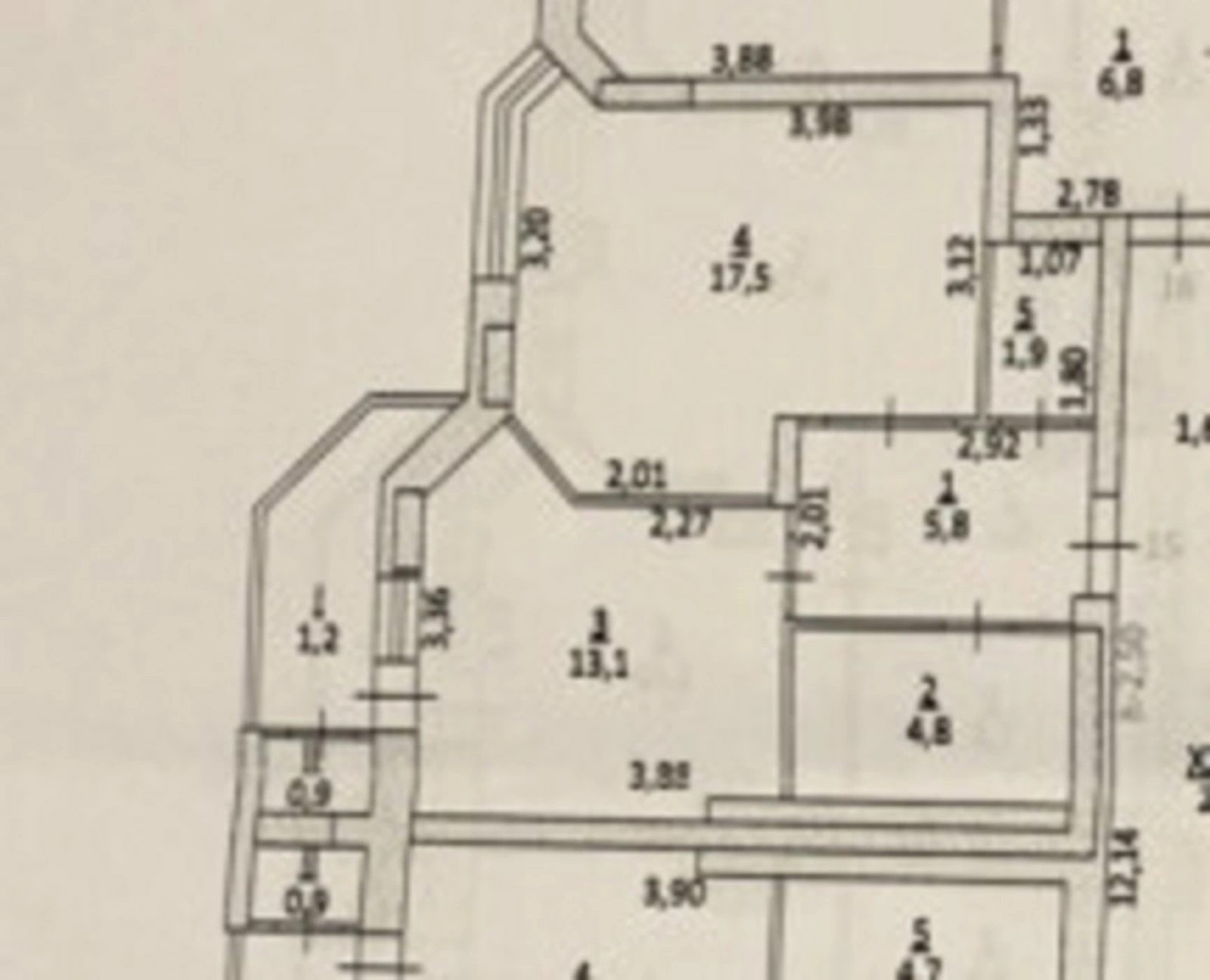 Продаж квартири 1 кімната, 45 m², 9 пов./10 поверхів. 4, Тролейбусна вулиця, Тернопіль. 