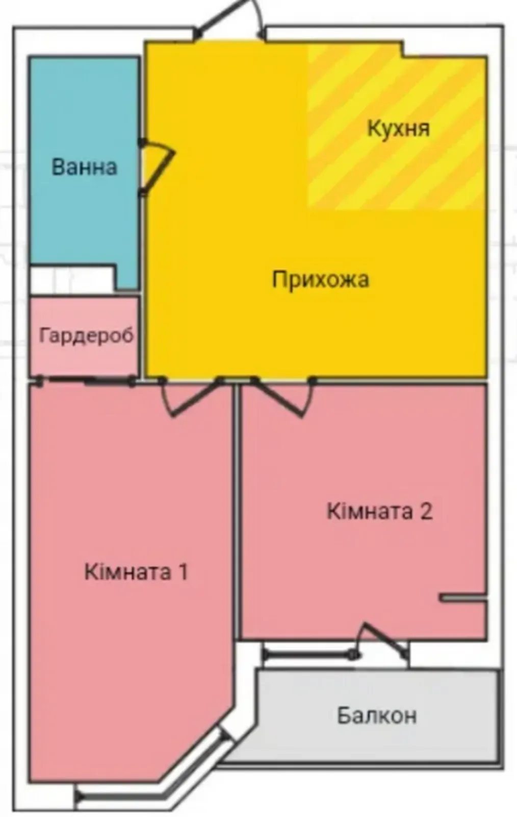 Продаж квартири. 2 rooms, 55 m², 10th floor/11 floors. Северный, Тернопіль. 