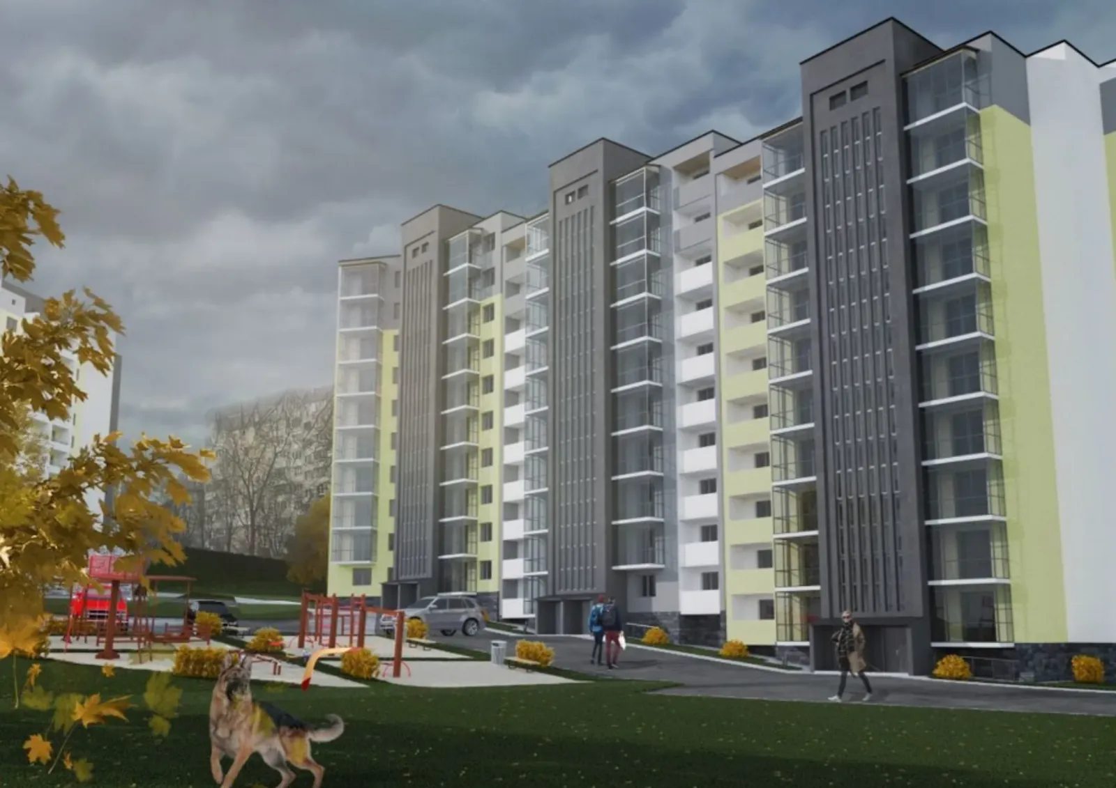Apartments for sale. 2 rooms, 62 m², 1st floor/10 floors. Volodymyra Velykoho vul., Ternopil. 