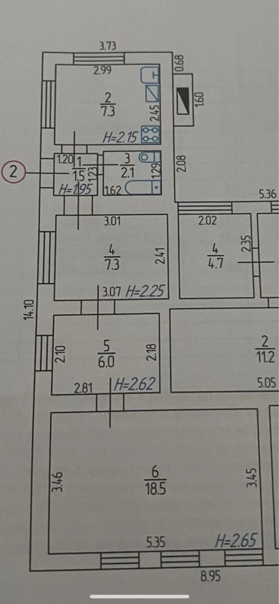 Продаж будинку 51 m², 1 пов.. Подільський (ленінський), Кропивницький. 