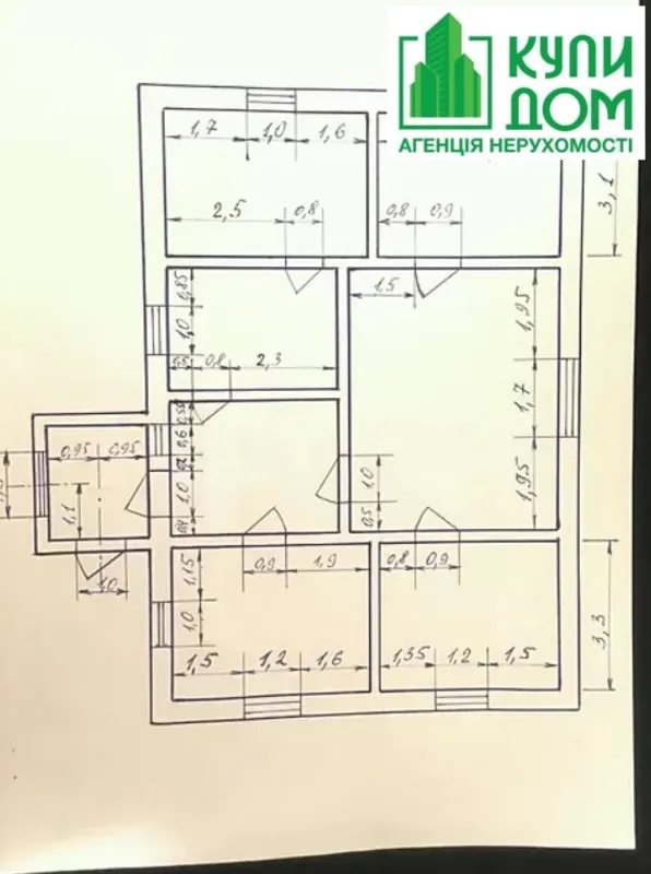 Продаж будинку 100 m², 1 пов.. Фортечний (кіровський), Кропивницький. 