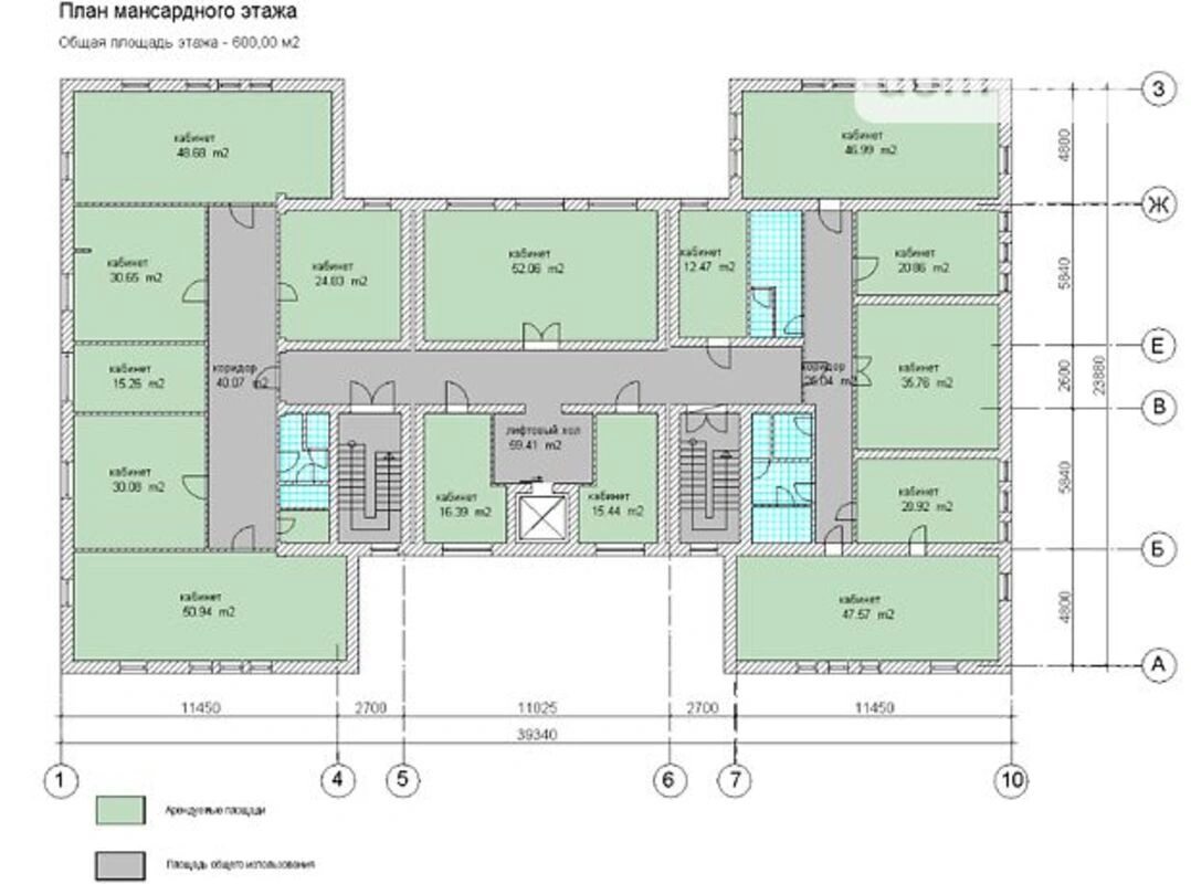 Продам офіс 3592 m². Шевченка ул., Кропивницький. 