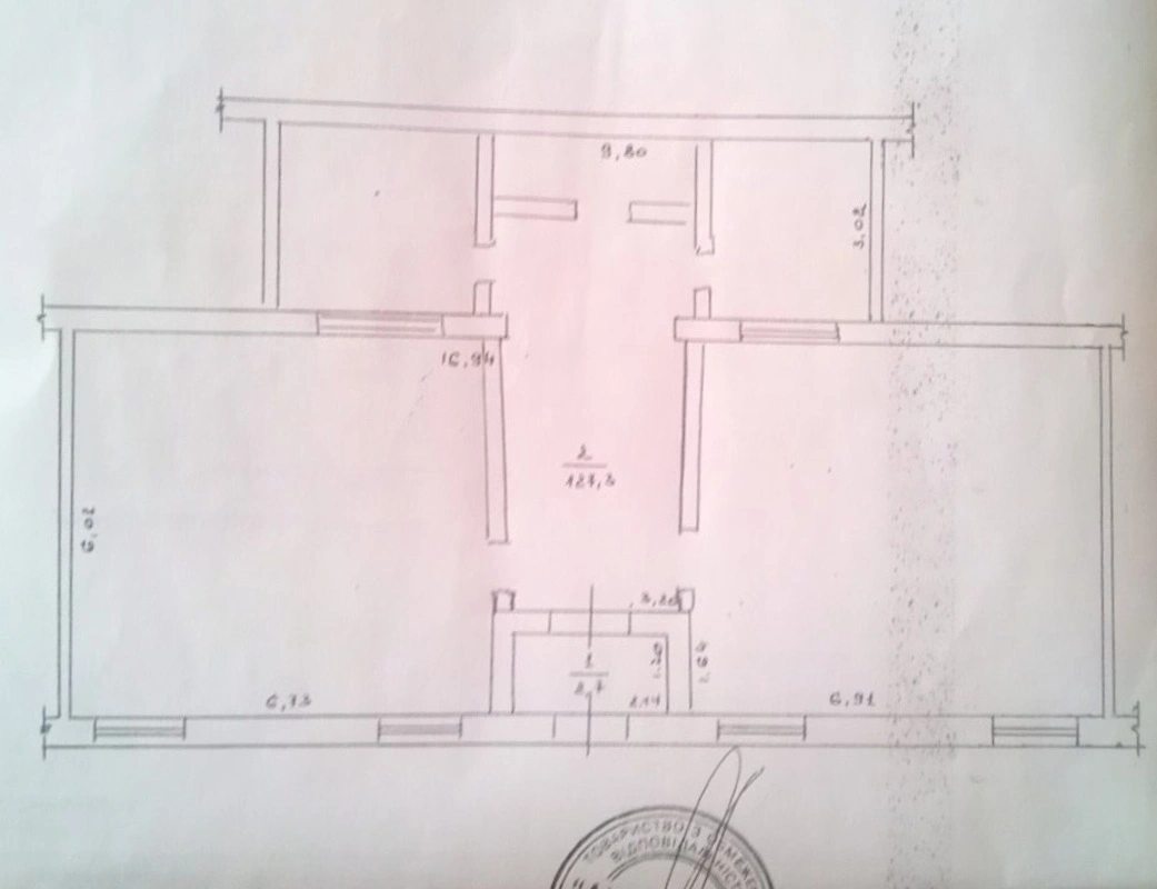 Продаж комерційного приміщення 128 m², 1 пов./3 поверхи. Добровольского , Кропивницький. 