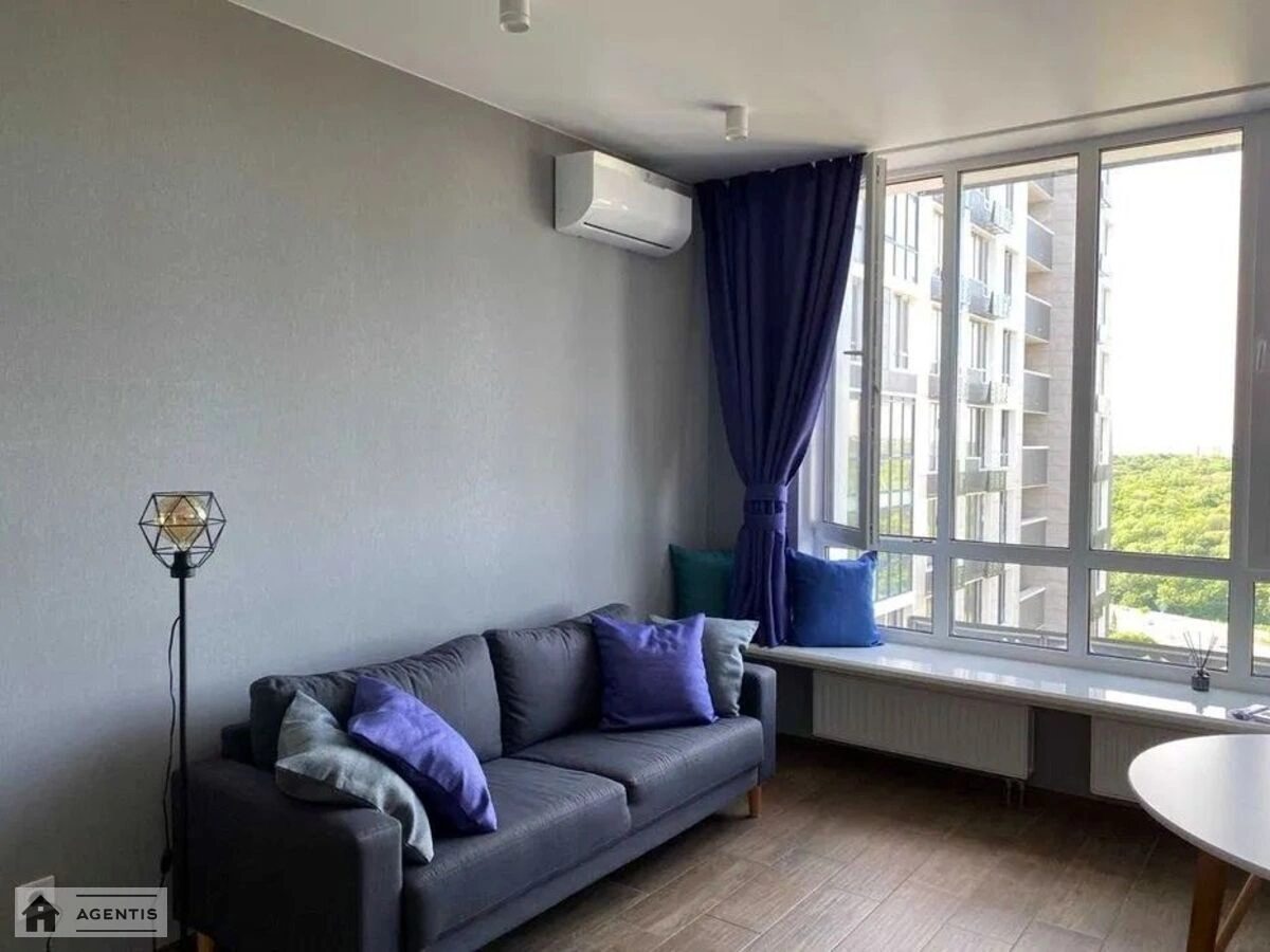 Apartment for rent. 1 room, 56 m², 21 floor/25 floors. 41, Mykhayla Boychuka vul. Vaso Kikvidze, Kyiv. 