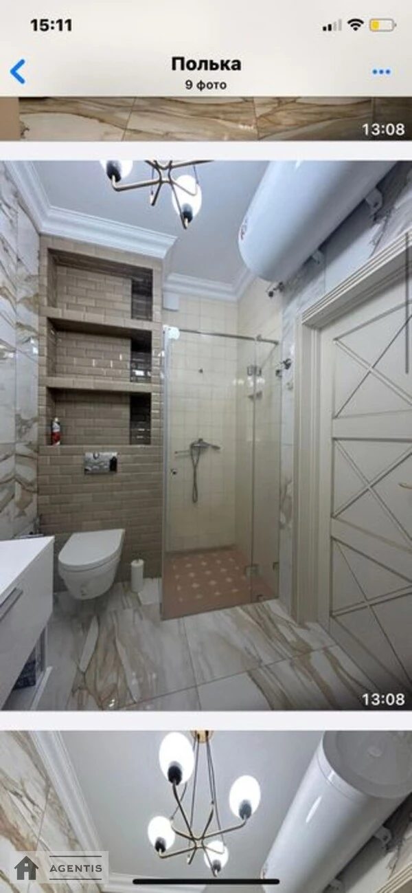 Apartment for rent. 2 rooms, 51 m², 14 floor/22 floors. 19, Mykoly Pymonenka vul., Kyiv. 