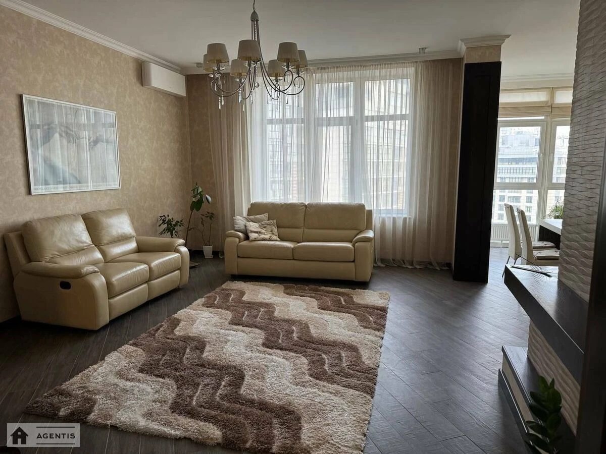 Apartment for rent. 2 rooms, 80 m², 17 floor/17 floors. 9, Andriya Verkhohlyada vul. Mykhayla Drahomirova, Kyiv. 