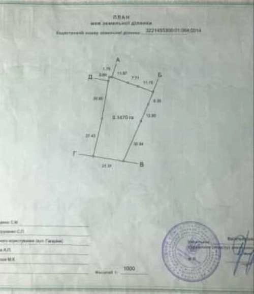 Agricultural land for sale for private use. 1, Ulytsa Haharyna, Hlevakha. 