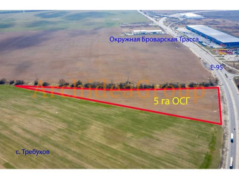 Agricultural land for sale. Okruzhnaya, Brovary. 