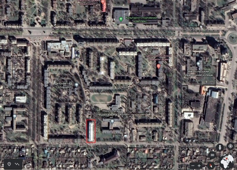 Продажа квартиры. 4 rooms, 63 m², 4th floor/5 floors. 56, Гагарина, Никополь. 