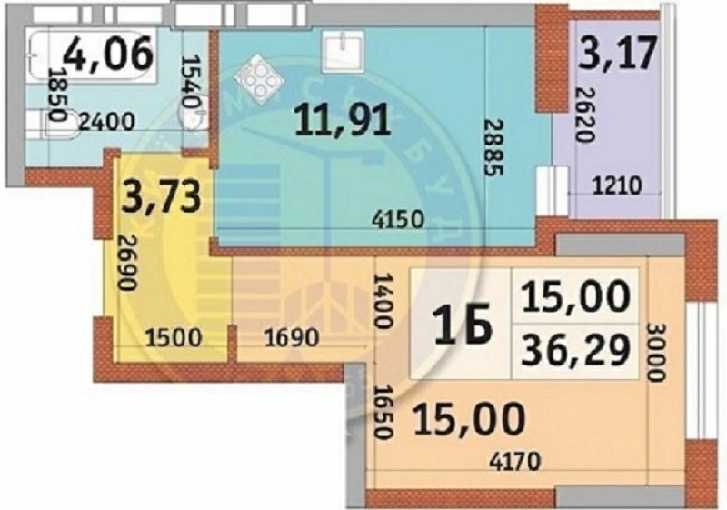 Продаж квартири. 1 room, 36 m², 11 floor/25 floors. Жилянська, Київ. 