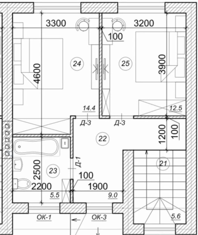 Продаж будинку 94 m², 2 поверхи. Соборная ул., Фонтанка. 