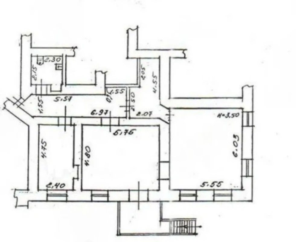 Продам нерухомість під комерцію 100 m², 1 пов./3 поверхи. Дерибасовская ул., Одеса. 