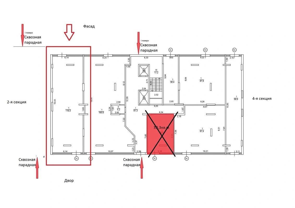 Продаж комерційного приміщення 116 m², 1 пов./18 поверхів. 11, Жемчужная ул., Одеса. 