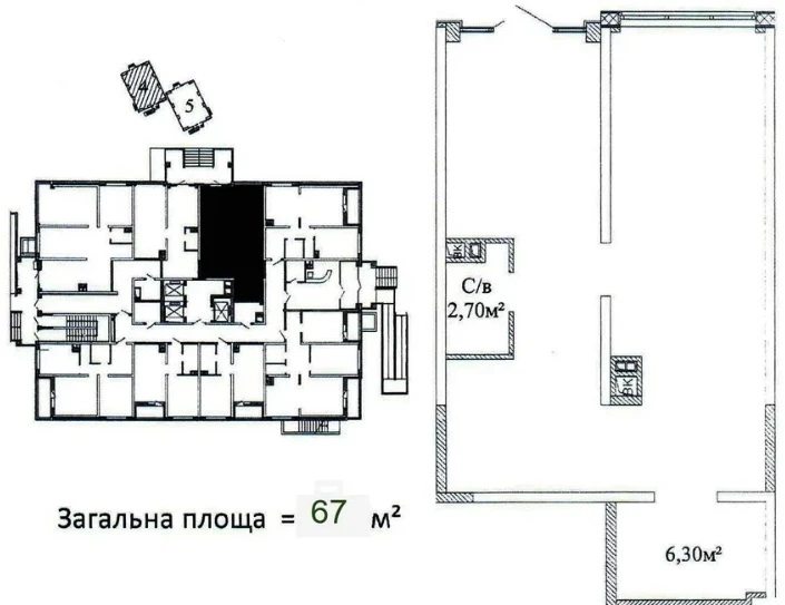 Продаж комерційного приміщення 67 m², 1 пов./24 поверхи. 27, Варненская ул., Одеса. 