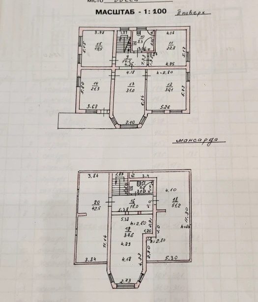 Продаж будинку 506 m², 3 поверхи. Огородная ул., Одеса. 