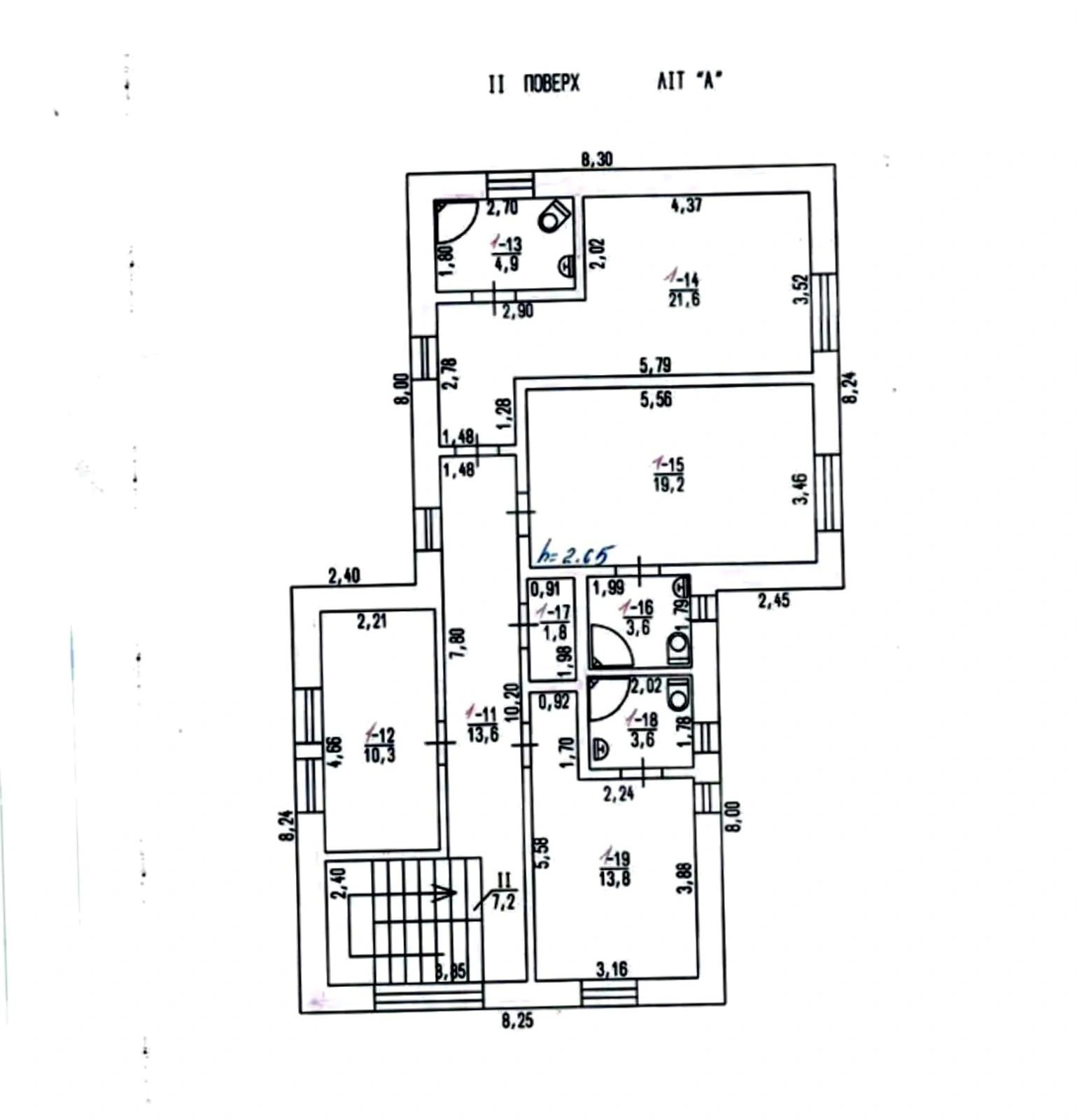 House for sale. 204 m², 3 floors. Rayduzhna vul., Fontanka. 