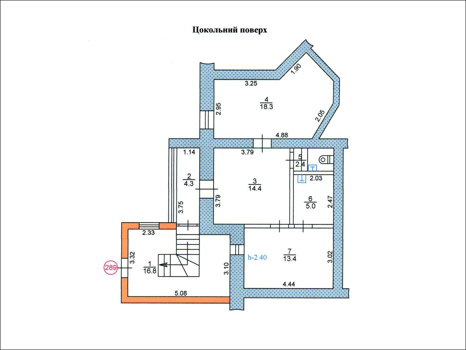 Продаж комерційного приміщення. 74 m², 1st floor/9 floors. 22, Вербицького М. вул., Тернопіль. 