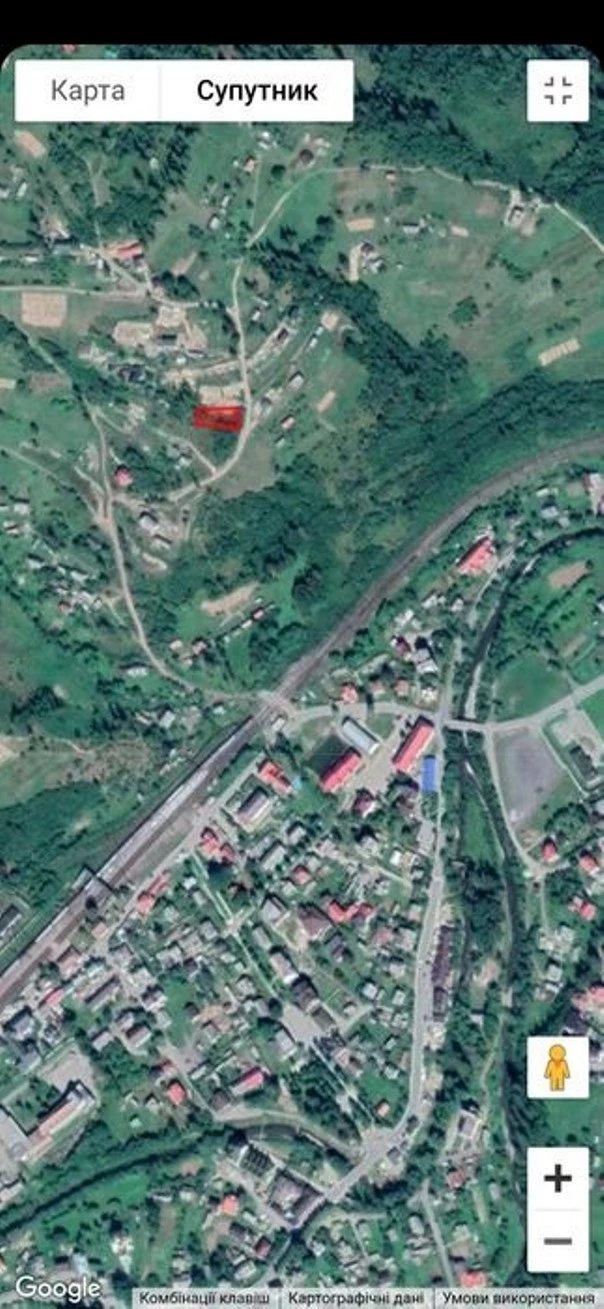 Land for sale for residential construction. Slavske. 