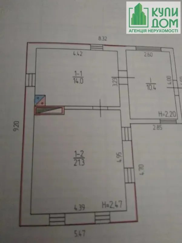 Продается Дом с участком 1,4 га, район Ст,Балашовка. Кропивницкий