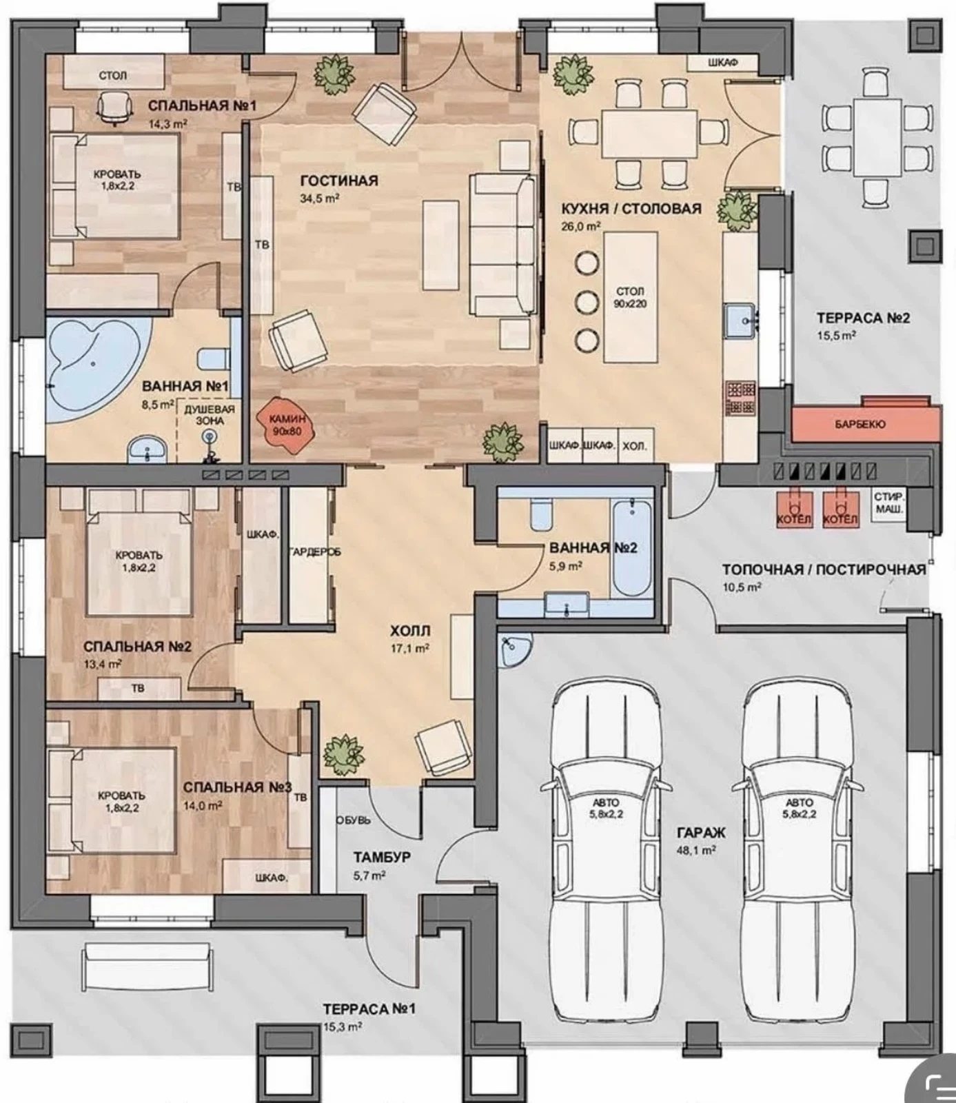 Продаж будинку 270 m², 1 пов.. Западная ул., Фонтанка. 