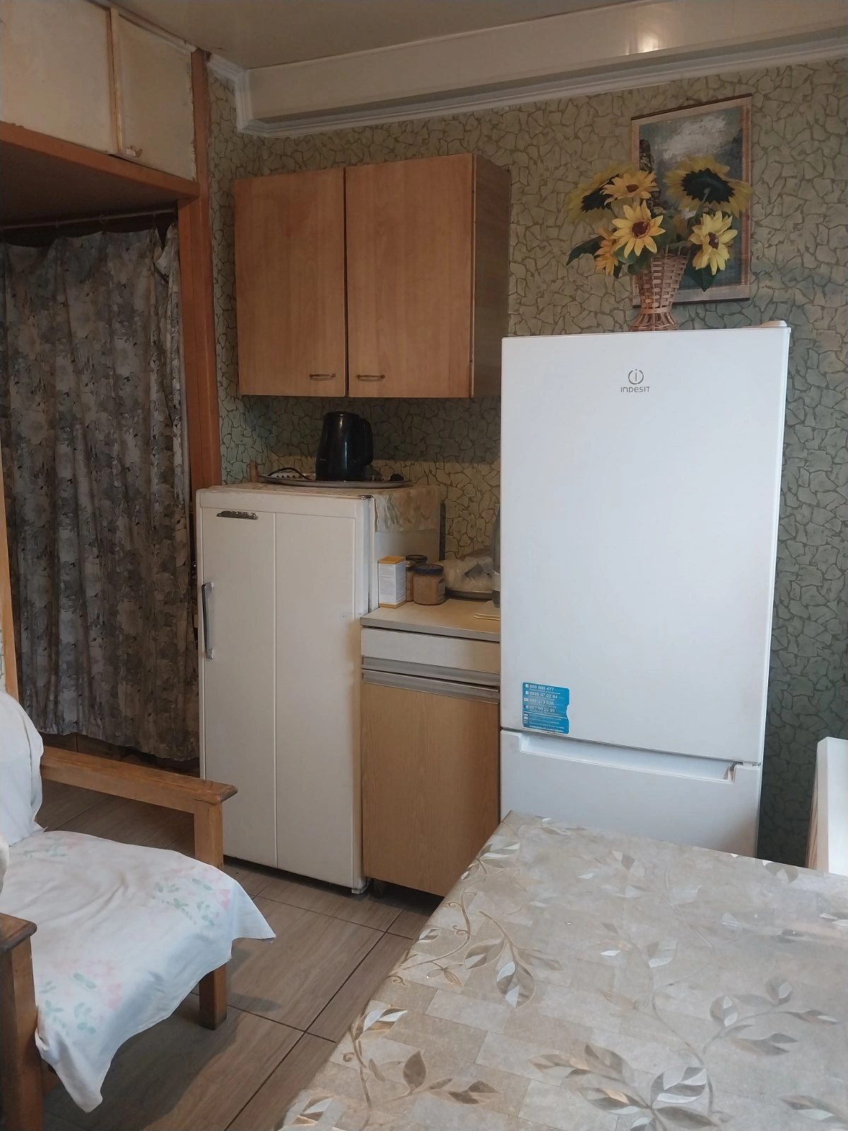 Room for rent for a long time. 2 rooms, 59 m², 5th floor/5 floors. 1, Pozharskogo 1, Kyiv. 