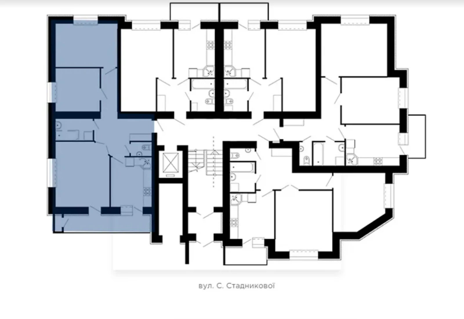 Продаж квартири. 3 rooms, 77 m², 9th floor/10 floors. Оболоня, Тернопіль. 