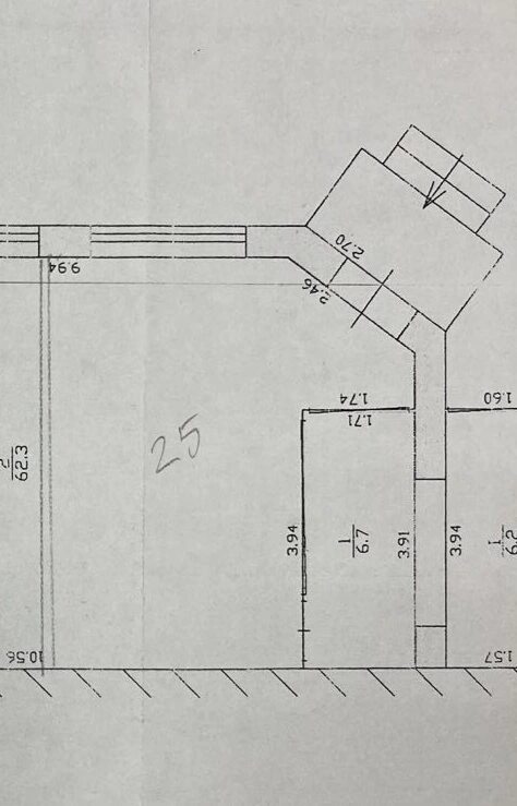 Продаж комерційного приміщення 25 m², 1 пов./1 пов.. Тепличная ул., Дніпро. 