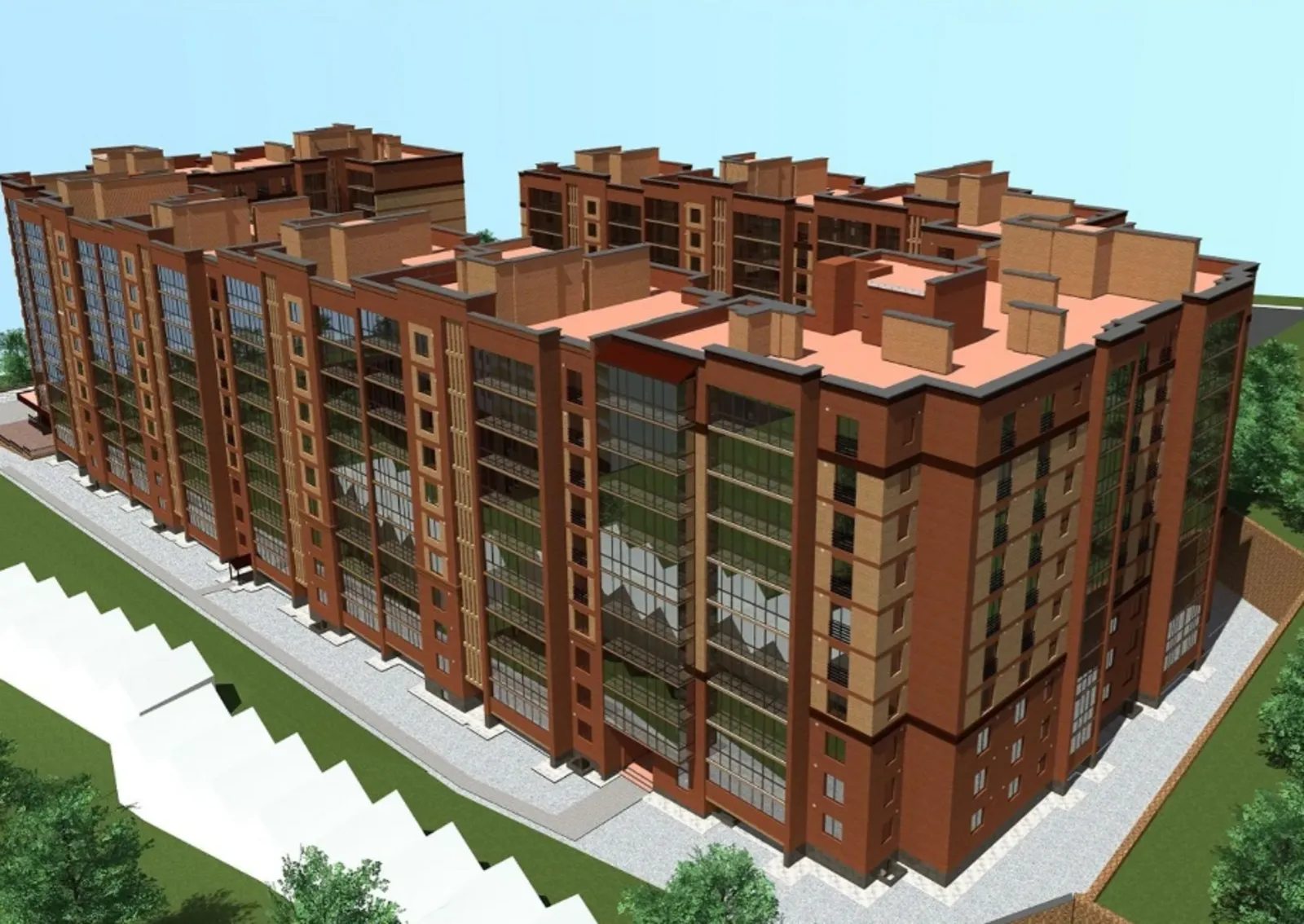 Apartments for sale. 1 room, 44 m², 9th floor/10 floors. Druzhba, Ternopil. 