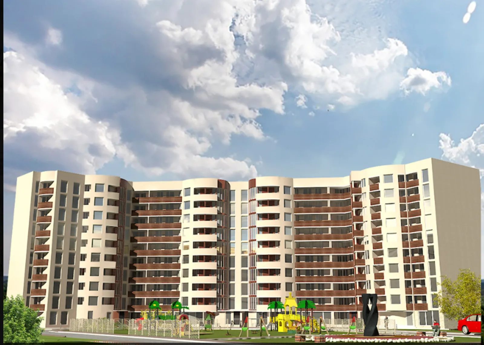 Apartments for sale. 1 room, 36 m², 5th floor/11 floors. Bam, Ternopil. 