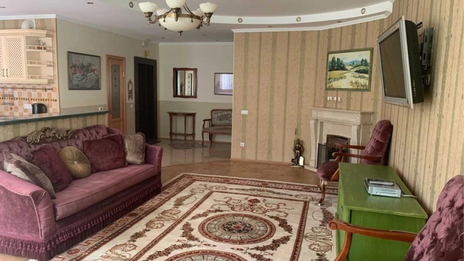 Apartment for rent. 3 rooms, 121 m², 5th floor/14 floors. 68, Golosiyivskiy 68, Kyiv. 