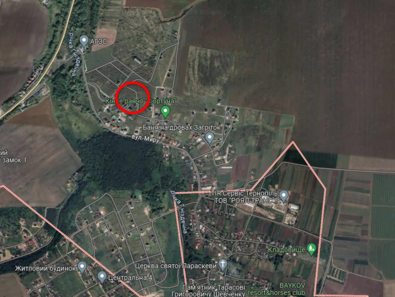 Land for sale for residential construction. Північний, Baykovtsy. 