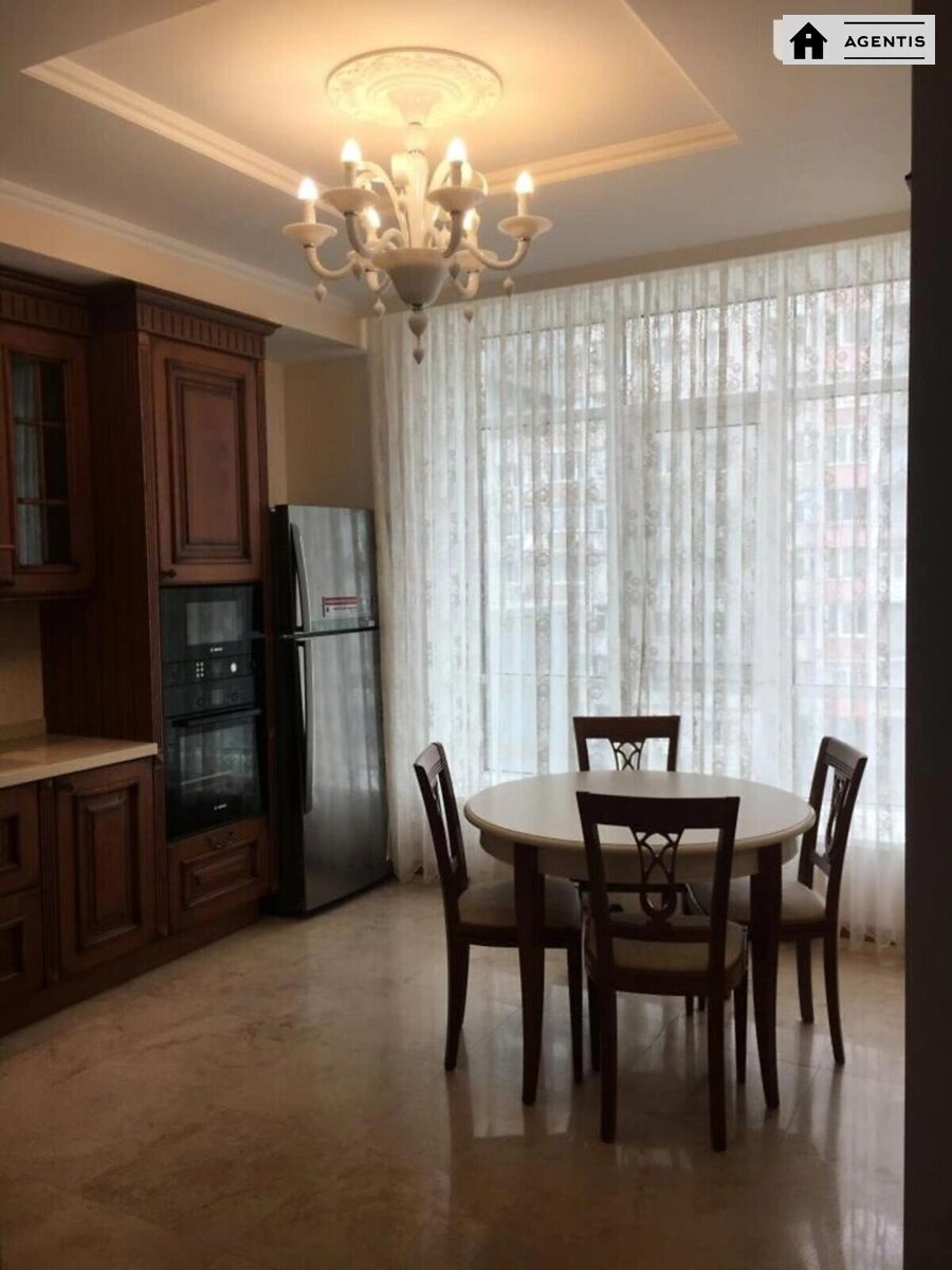 Apartment for rent 4 rooms, 140 m², 7th fl./19 floors. Andriya Verkhohlyada vul. Mykhayla Drahomirova, Kyiv. 