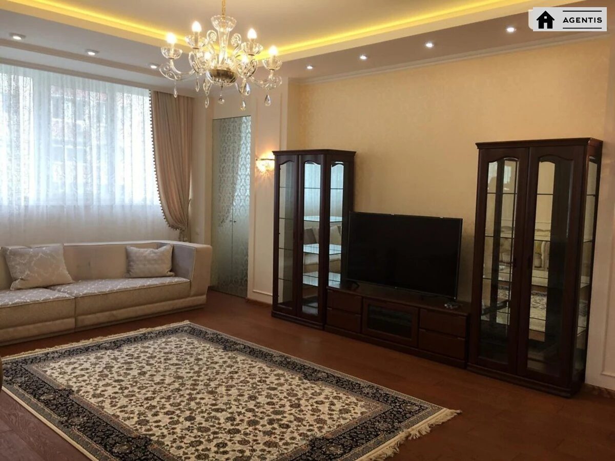 Apartment for rent 4 rooms, 140 m², 7th fl./19 floors. Andriya Verkhohlyada vul. Mykhayla Drahomirova, Kyiv. 