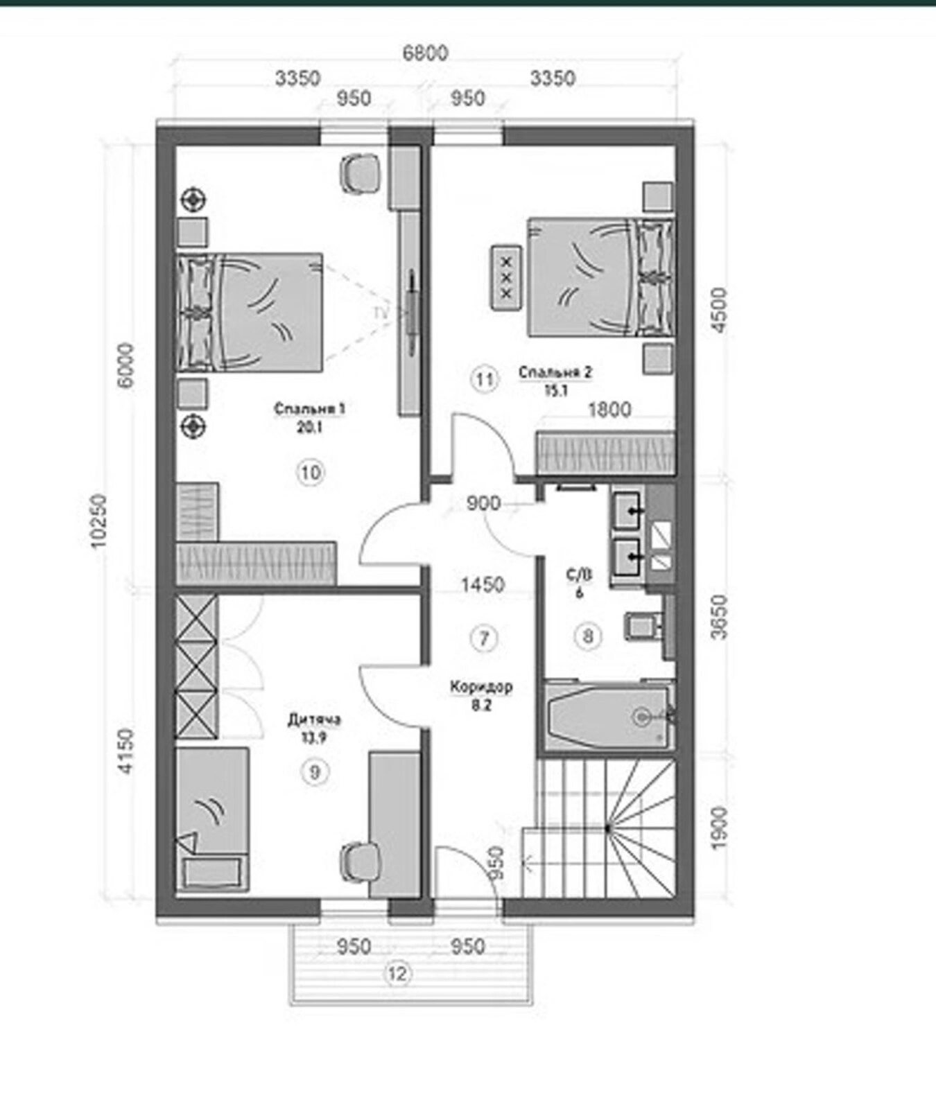 Продаж будинку 127 m², 2 поверхи. 5, Айвазовського вул., Тарасівка. 