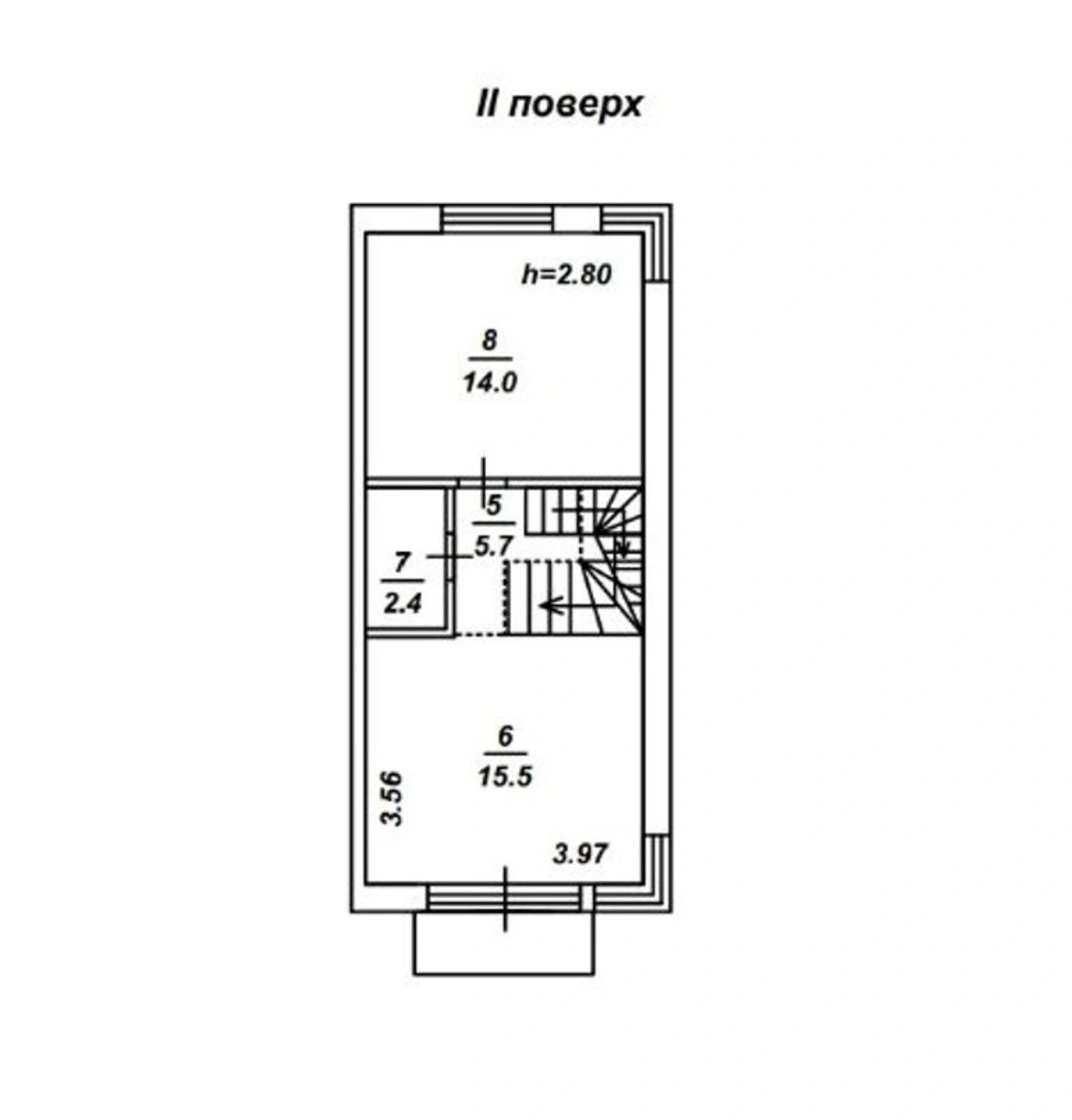 House for sale 125 m², 3 floors. 7, Travneva vul., Horenychi. 