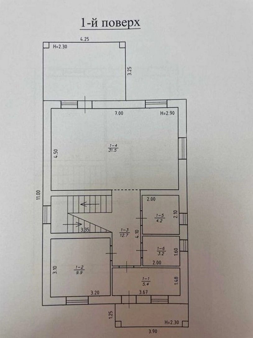 Продажа дома. 4 rooms, 129 m², 2 floors. Мархаловка. 