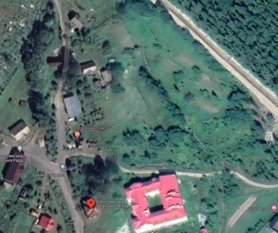 Land for sale for residential construction. Korostiv. 