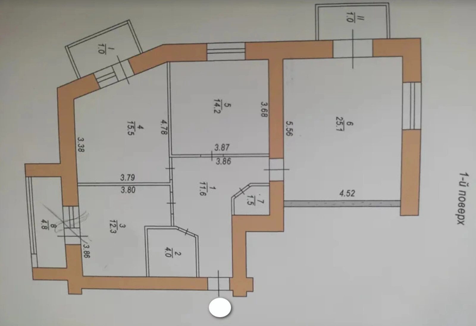 Продаж квартири 3 кімнати, 91 m², 1 пов./11 поверхів. Дружба, Тернопіль. 