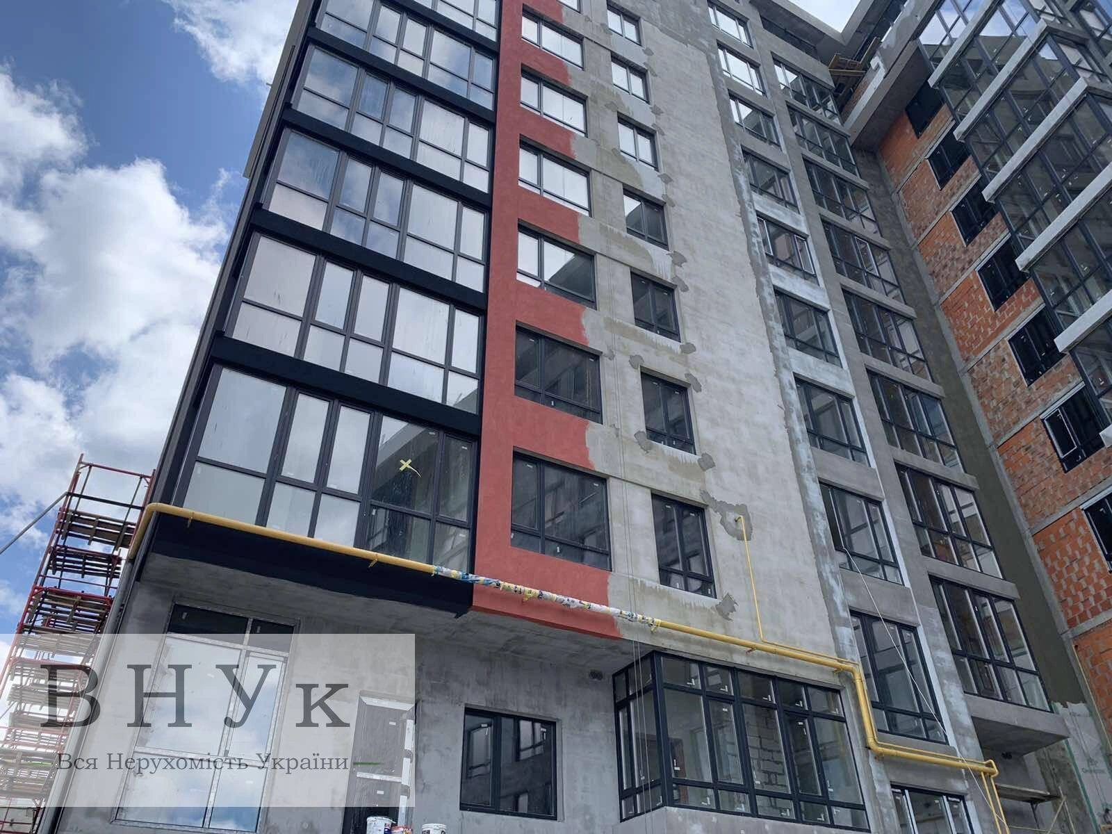 Apartments for sale. 1 room, 53 m², 9th floor/10 floors. Zhyvova vul., Ternopil. 